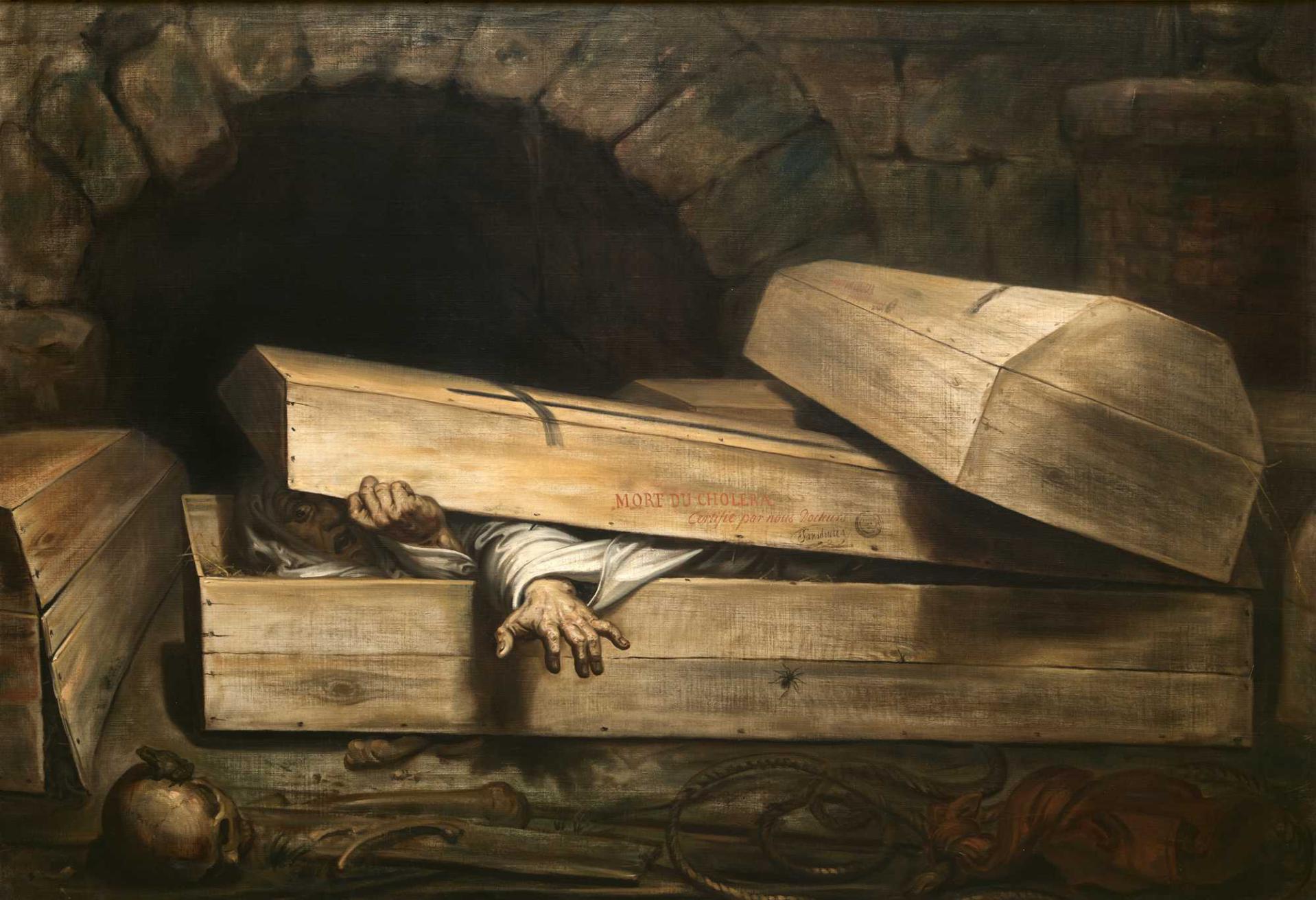 Burial, Antoine Wiertz