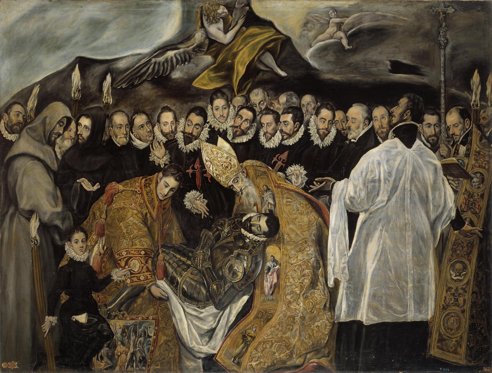 Entierro del conde de orgaz, El Greco