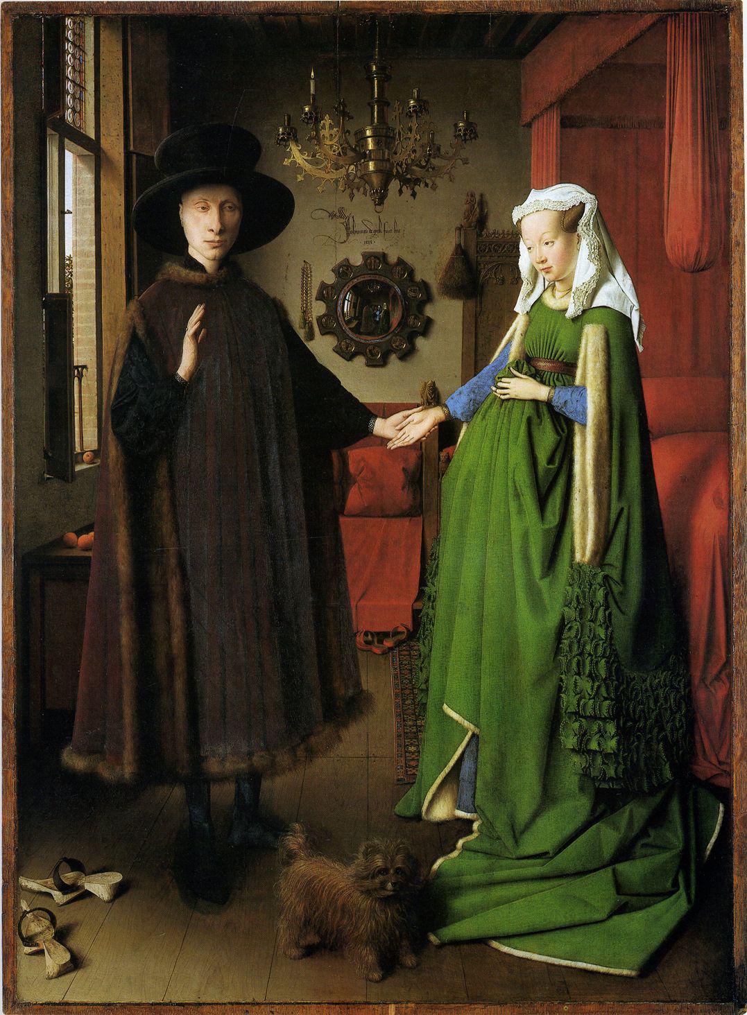 The Arnolfini Wedding Portrait, Jan Van Eyck