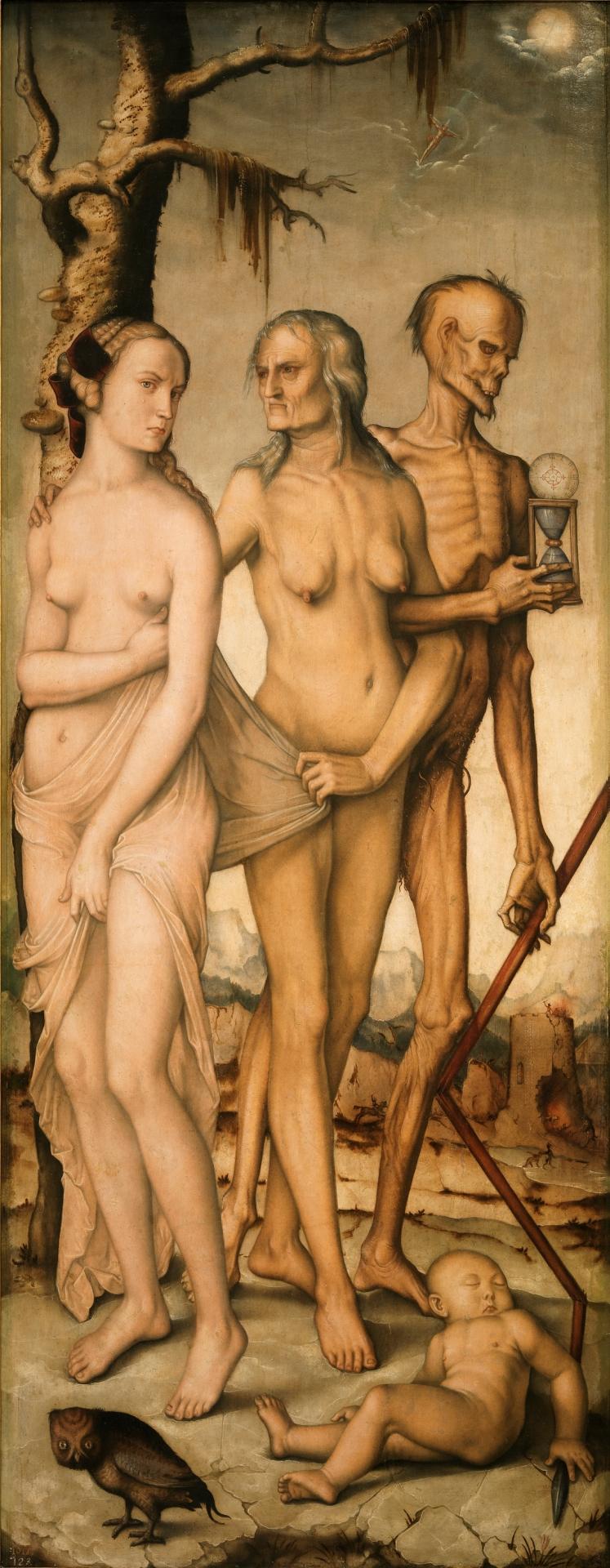 The Three Ages of Man and Death, Hans Baldung
(1541–1544)